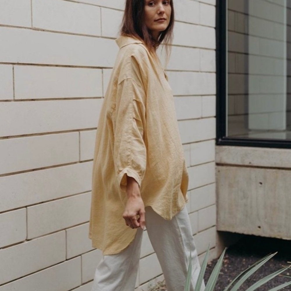 Esby Apparel Chelle Top in Brulee